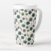 St. Patrick’s Day Musikalisches Kleeblatt Milchtasse (Rechte Ecke)