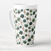 St. Patrick’s Day Musikalisches Kleeblatt Milchtasse (Linke Ecke)