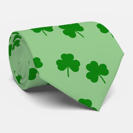 St. Patrick’s day Neck Tie Krawatte (Gerollt)