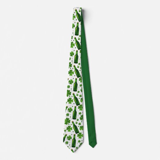 St. Patrick’s Day Pints & Petals Krawatte (Vorderseite)