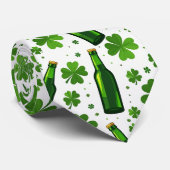St. Patrick’s Day Pints & Petals Necktie Krawatte (Gerollt)