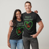 St Patrick S Day Red Long Dackel T-Shirt (Unisex)