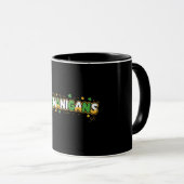 St. Patrick’s Day Schabernack Koboldhut Tasse (VorderseiteRechts)