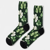 St. Patrick’s Day Shamrock Golf Socken (Linkes Detail)