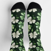 St. Patrick’s Day Shamrock Golf Socken (Oben)