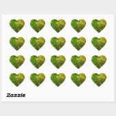 St. Patrick’s Day Shamrock Herz-Aufkleber (Blatt)