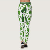 St. Patrick’s Day Shamrock & Schláinte Leggings (Rückseite)