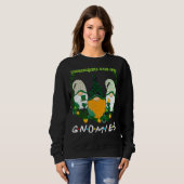 St Patrick S Day Shenanigans Gnomies Gnome Shamroc Sweatshirt (Vorne ganz)