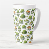 St. Patrick’s Day Sushi-Röllchen & Shamrock Milchtasse (Rechte Ecke)