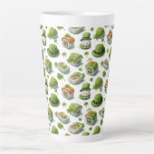 St. Patrick’s Day Sushi-Röllchen & Shamrock Milchtasse (Vorderseite)