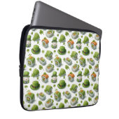 St. Patrick’s Day Sushi-Rollen & Kleeblatt Laptopschutzhülle (Vorne Rechts)