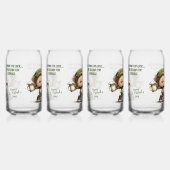 St. Patrick’s Day tanzender Leprechaun  Dosenglas (Links)