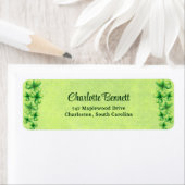 St. Patrick’s Day Watercolor Shamrock on green (Insitu)