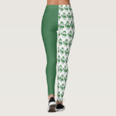 St. Patrick’s Day with minimalist Lucky Leprechaun Leggings (Rückseite)