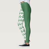St. Patrick’s Day with minimalist Lucky Leprechaun Leggings (Links)