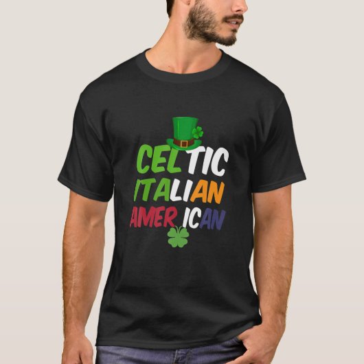 St. Patrick’s Irish Italian Flag (Celtic Italian A T-Shirt (Vorderseite)