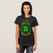 St Patrick`s Patricks Day Irish Shake Dein Shamroc T-Shirt (Vorne ganz)