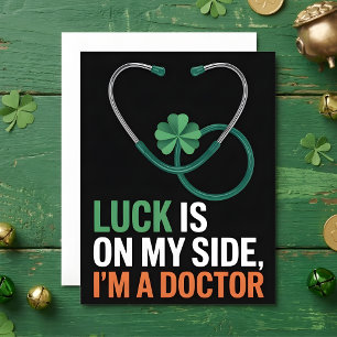 St. Patrick’s Tag-Karte für Ärzte Feiertagskarte