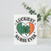 St. Patrick’s Tag Karte Krankenschwester Freundin (Stehend Vorderseite)