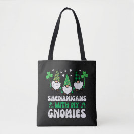 St. Patrick Schabernack mit Gnomies Gnome Tasche