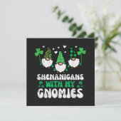 St Patrick Schelmereien mit Gnomies Gnome (Stehend Vorderseite)