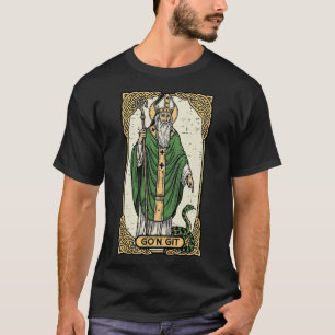 St. Patrick Schlange Gon Git Karte Saint Pattys T-Shirt
