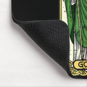 St. Patrick Schlange wird Karte bekommen Sankt Pat Mousepad (Ecke)