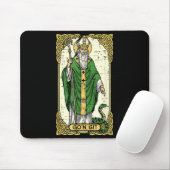 St. Patrick Schlange wird Karte bekommen Sankt Pat Mousepad (Mit Mouse)