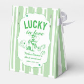 St. Patrick sie fand ihren glücksbringenden Charme Geschenkschachtel (Rückseite)