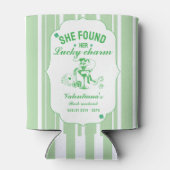 St. Patrick sie fand ihren glücksbringer junggesel Dosenkühler (Rückseite)