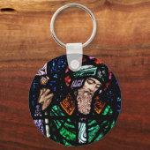 St. Patrick Stains Glass Schlüsselanhänger (Vorderseite)