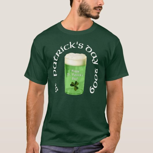 St Patrick Tag 2009 T-Shirt (Vorderseite)