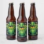 St. Patrick Tag  Bierflaschenetikett