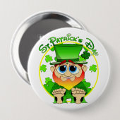 St Patrick Tag Button (Vorne & Hinten)