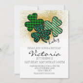 St. Patrick Tag Geburtstagsfeier Einladung (Vorderseite)