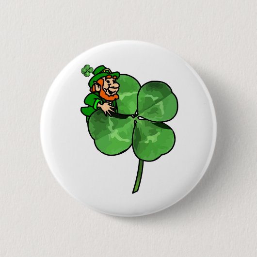 St Patrick Tag - gehen Iren! Button (Vorderseite)