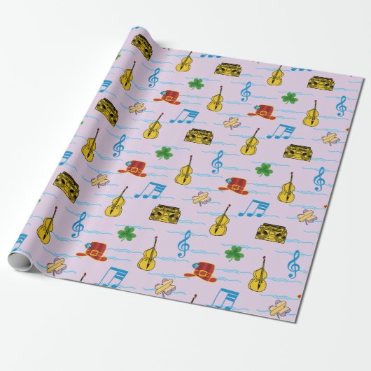 St. Patrick Tag Geschenkpapier (Ungerollt)