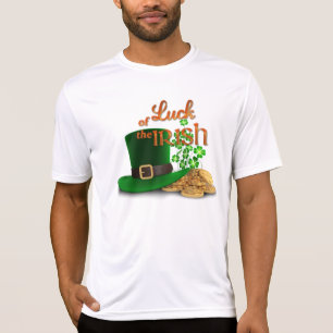 St Patrick Tag - "Glück vom irischen " T-Shirt