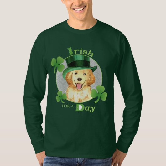 St Patrick Tag golden T-Shirt (Vorderseite)