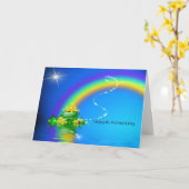 St Patrick Tag - Goldschatz Karte (Gelbe Blume)