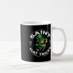 St. Patrick Tag Heiliger Hut Trick Lustiger Hockey Kaffeetasse