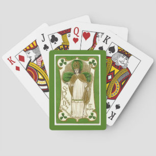St. Patrick Tag Irisch Religiös Katholisch Spielkarten