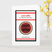 St Patrick Tag, irische Karte (Gelbe Blume)