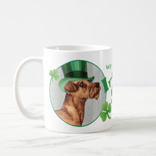 St Patrick Tag irisches Terrier Kaffeetasse