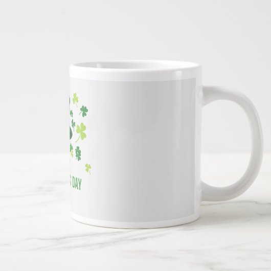 ST. PATRICK-TAG Jumbo-Tasse (Rechts)