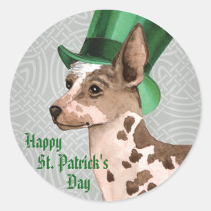 St Patrick Tag PIO Runder Aufkleber