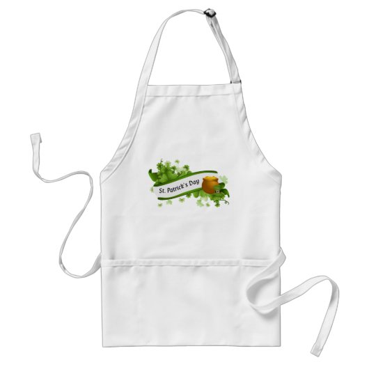 St Patrick Tag Schürze (Vorne)