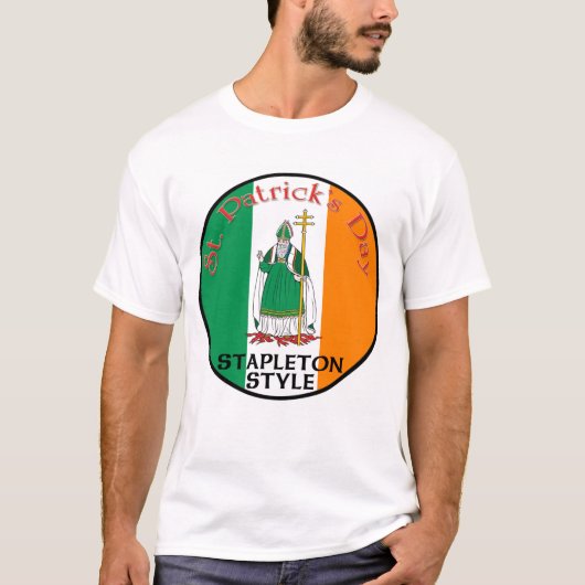 St Patrick Tag - Stapleton Art T-Shirt (Vorderseite)