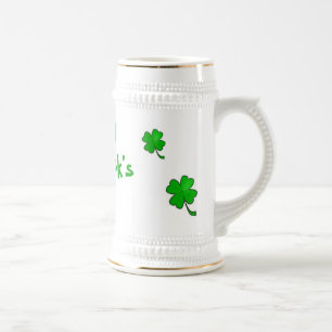St Patrick Tag Stein Bierglas