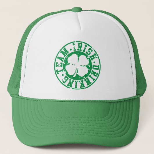 St Patrick Tag Truckerkappe (Vorderseite)